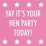 Hen Do Card For The Bride To Be | Hunts England